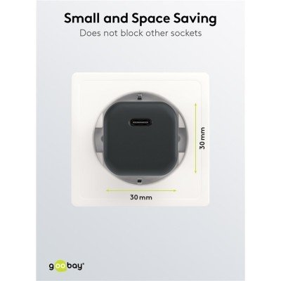 Goobay Lightning/USB-C™ PD-Ladeset (30 W)