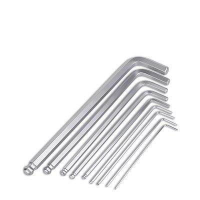 Masterproof Kugelkopf-Innensechskantschlüssel, 9 Stück