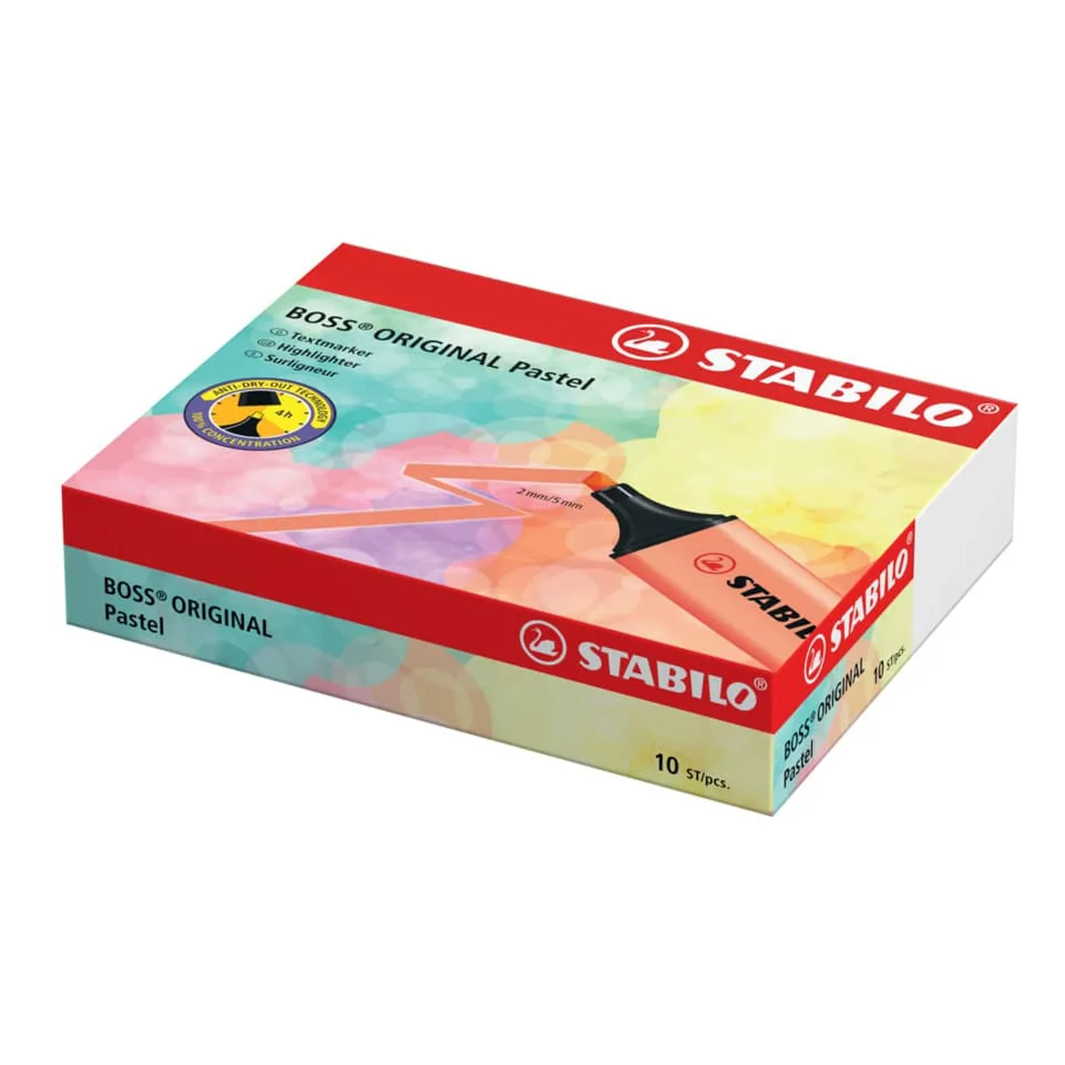 STABILO Textmarker - BOSS ORIGINAL Pastel - Einzelstift - sanftes Orange