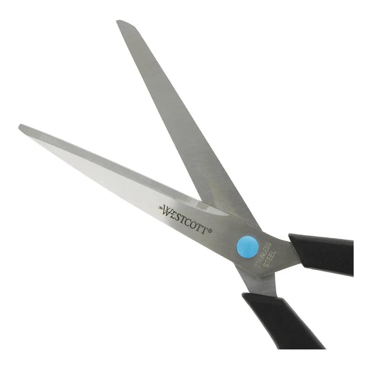 WESTCOTT Scherenset Easy Grip - rostfrei, spitz, 3tlg, blau/schwarz