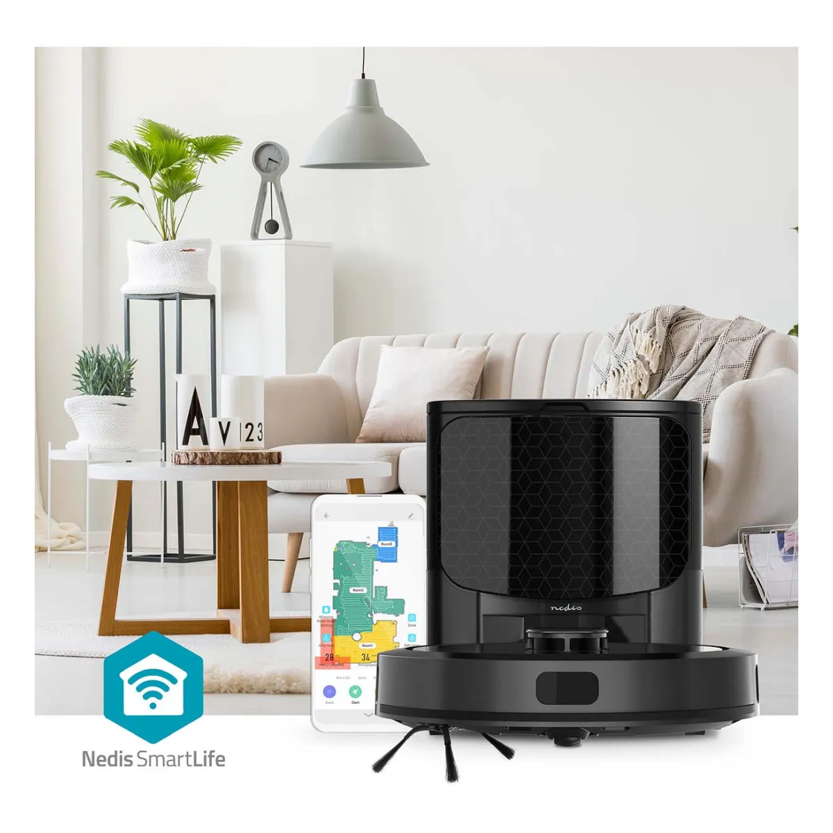 Nedis SmartLife Roboter-Staubsauger Nedis SmartLife Roboter-Staubsauger