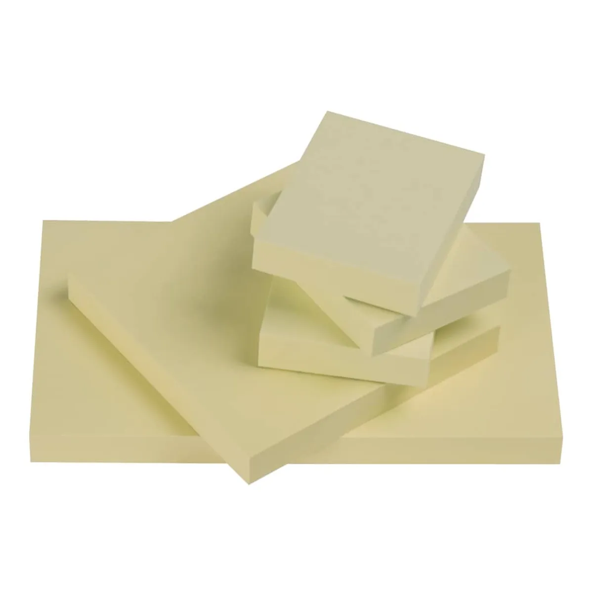 Q-Connect Haftnotizen - 76 x 76 mm, gelb