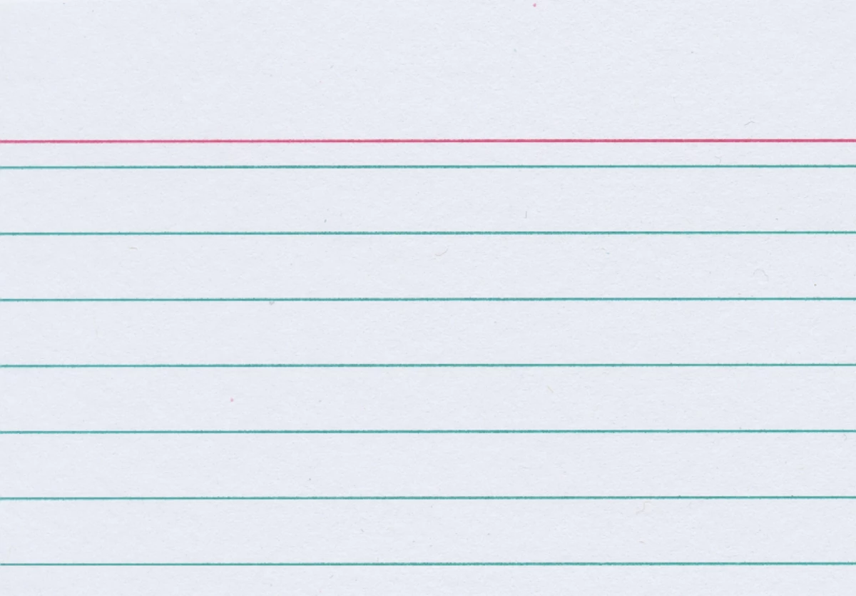Stylex Karteikarten, DIN A8, liniert, 100 Stück, FSC