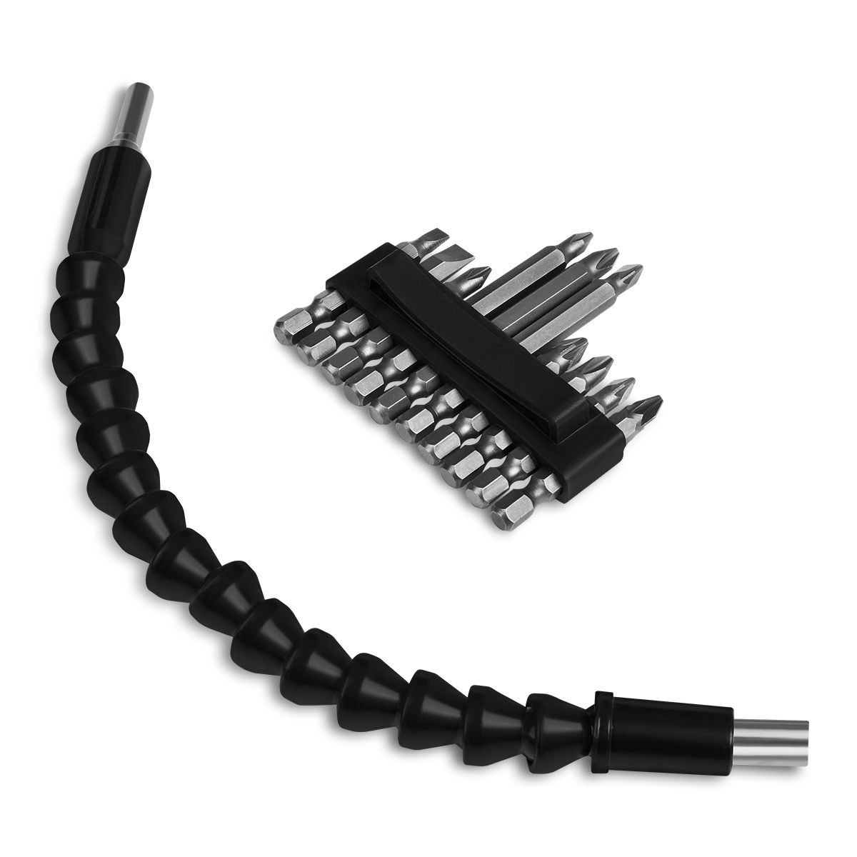Masterproof Bit-Sortiment mit flexibler Welle
