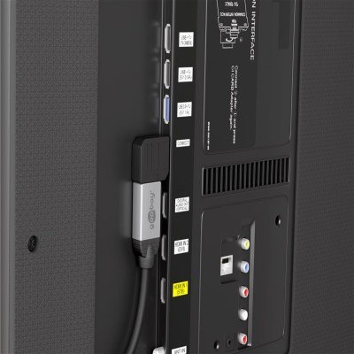 Goobay HDMI™-Adapter, vergoldet