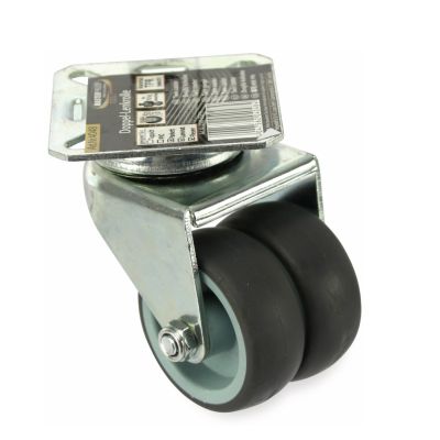 Masterproof Doppel-Lenkrolle 50mm, TPR weich