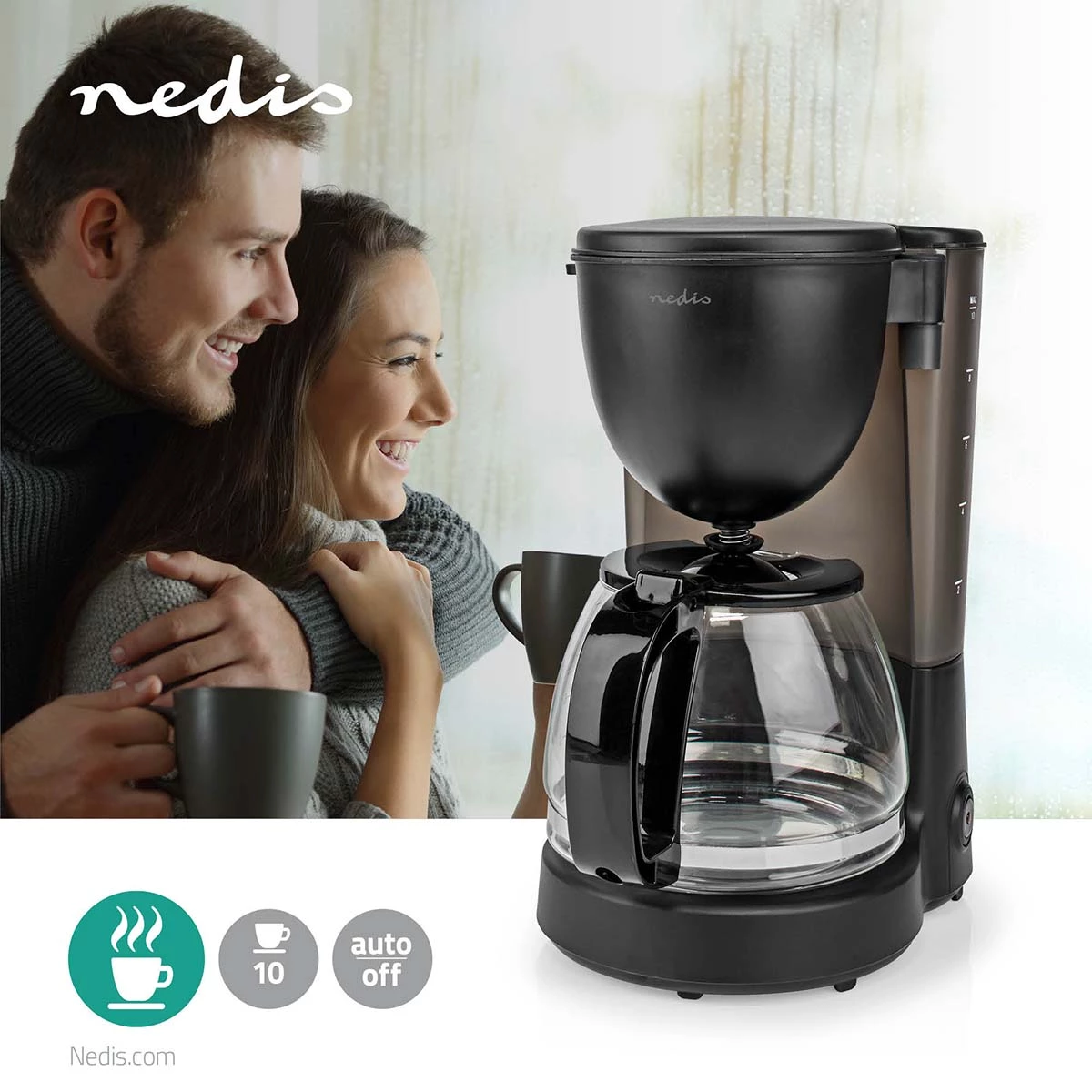 Nedis Kaffeemaschine Nedis Kaffeemaschine