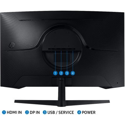 Samsung Monitor Odyssey C27G55TQWR Gaming G5 Curved Samsung Monitor Odyssey C27G55TQWR Gaming G5 Curved