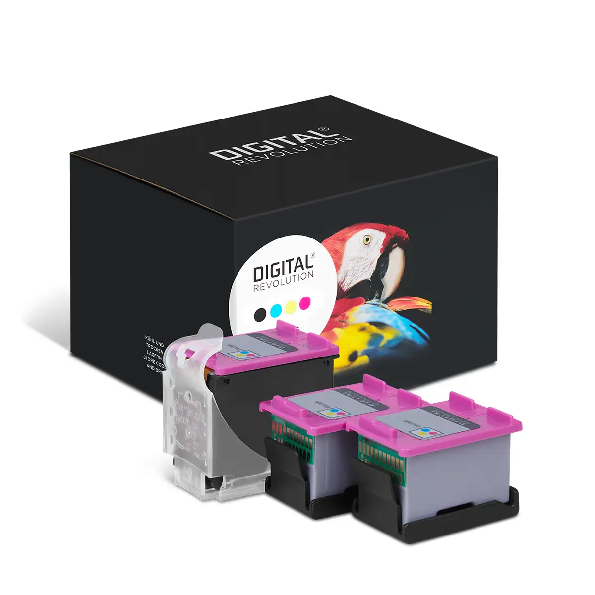 HP 305 - alternative  Patronen Snap & Print 'farbig' 39 ml - Digital Revolution