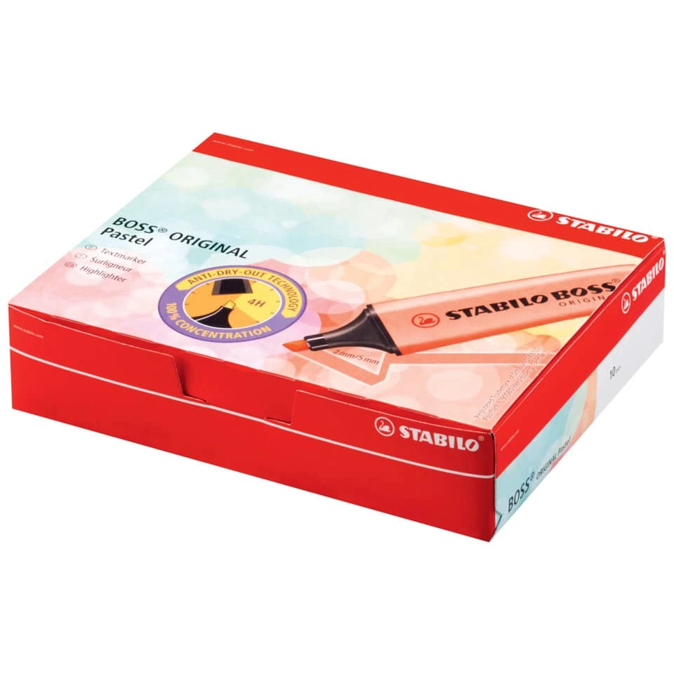 Stabilo Textmarker - BOSS ORIGINAL Pastel - Einzelstift - Prise von Limette