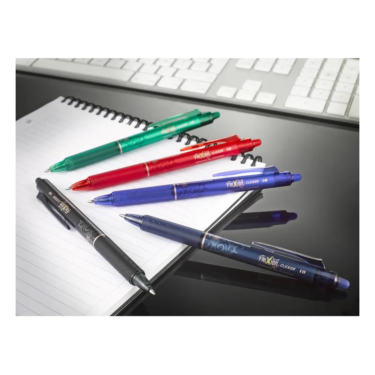 Pilot Tintenroller FriXion Clicker - 0,5 mm, blau, radierbar