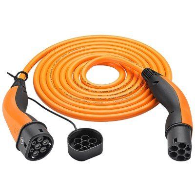 HELIX® Ladekabel Typ 2, bis zu 11 kW, 5 m, Orange