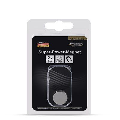 Masterproof Super Power Magnet, 2 Stück