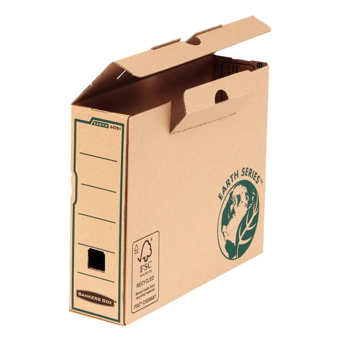 Fellowes Bankers Box® Earth Series Archivschachtel - A4, Rückenbreite 80 mm