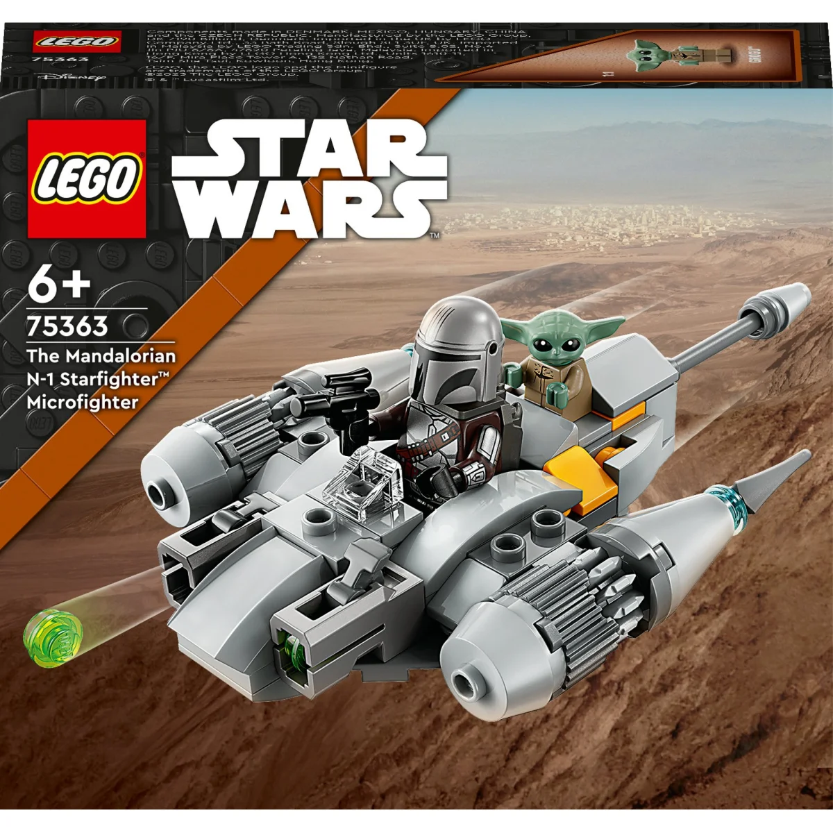LEGO® Star Wars N-1 Starfighter des Mandalorianers - Microfighter 75363