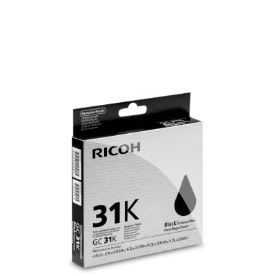 Ricoh Druckerpatrone 'GC-31K' schwarz 1.920 Seiten