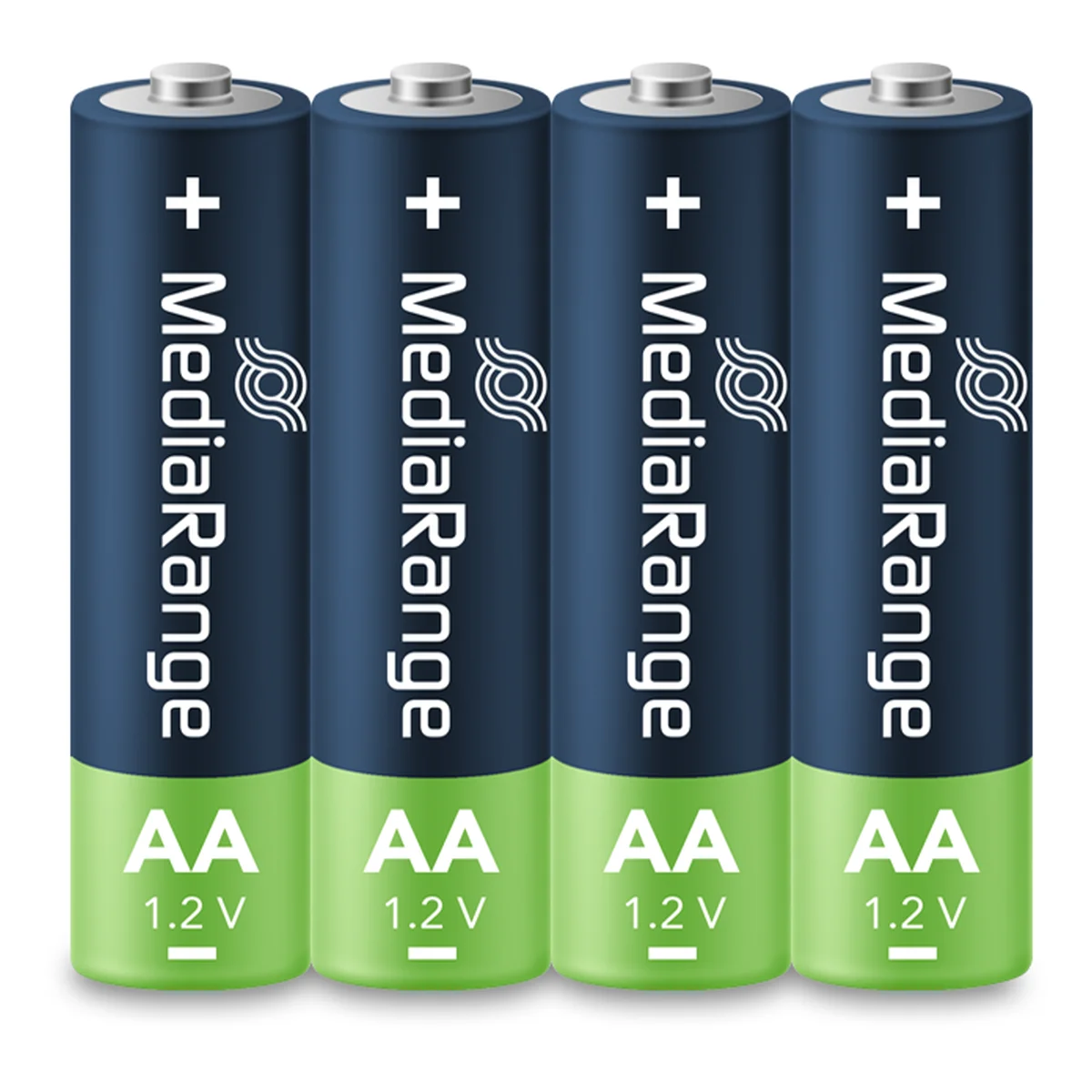 MediaRange Akkus 'Mignon AA' 1,2V 4 Stück