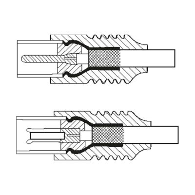 Antennenkabel (class A+, >95 dB), 3x geschirmt