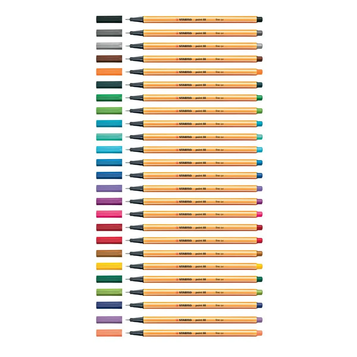 STABILO® Fineliner - point 88 - schwarz 