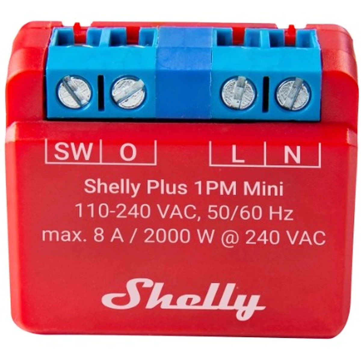 Home Shelly Relais “Plus 1PM Mini“ WLAN BT Messfunktion - max 8A - 1 Kanal