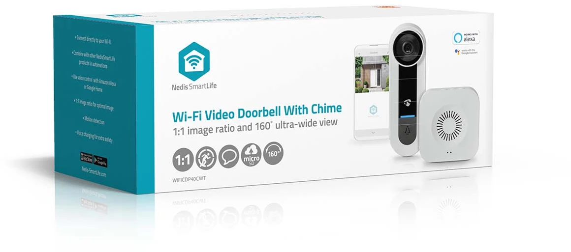 Nedis SmartLife Video-Türsprechanlage Nedis SmartLife Video-Türsprechanlage