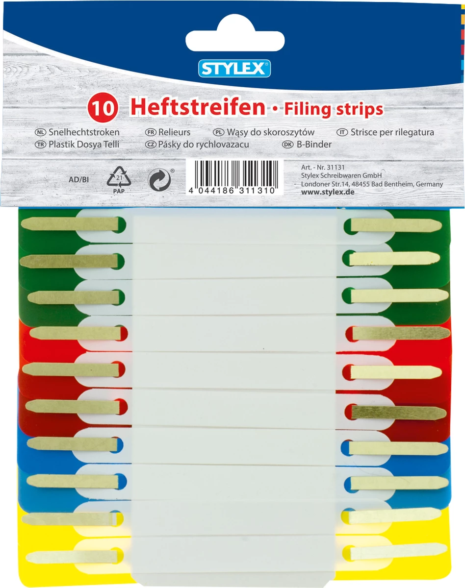 Stylex Heftstreifen 10 Stück
