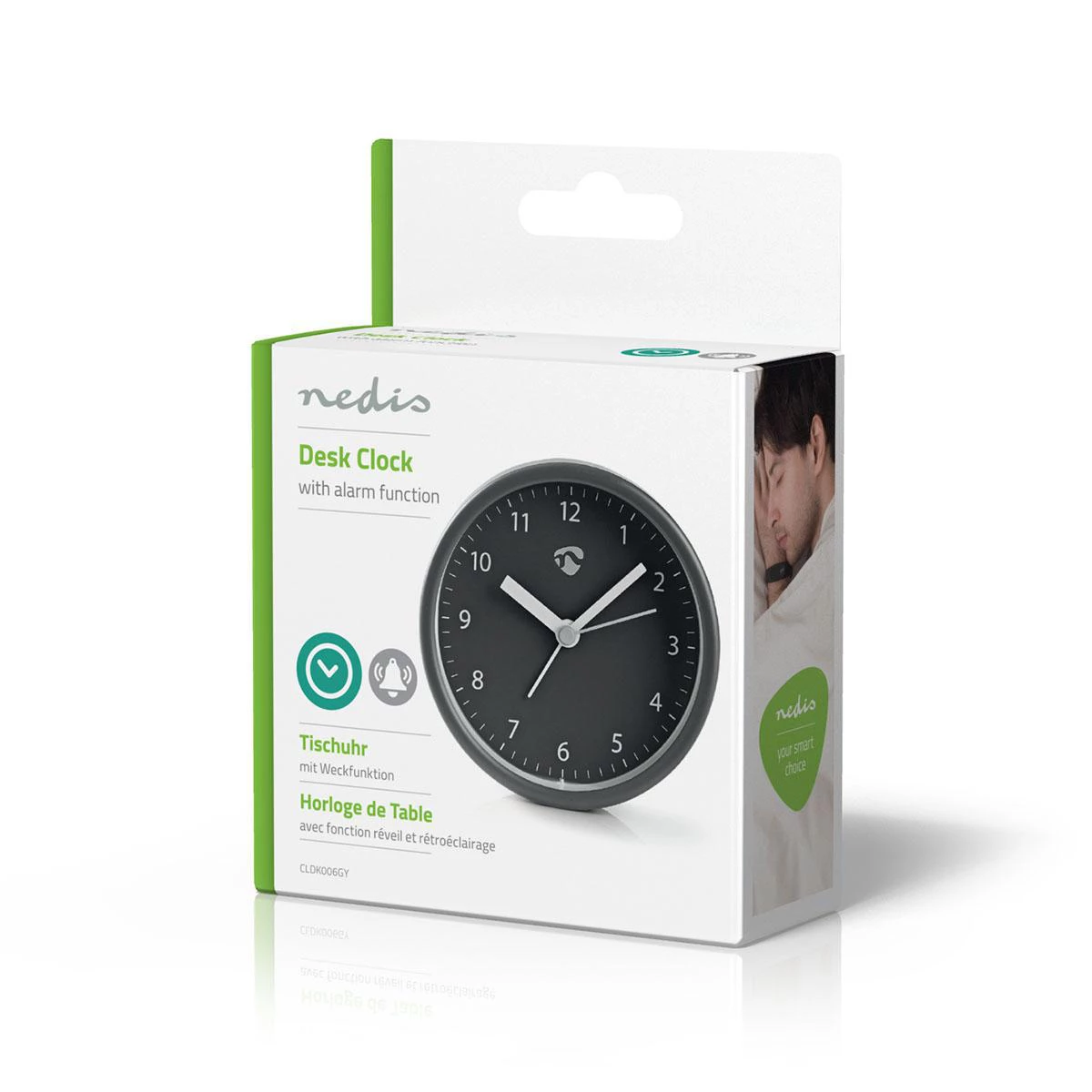 Nedis Analoger Schreibtisch Wecker
