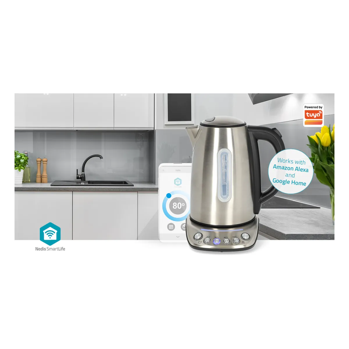 Nedis SmartLife Wasserkocher Nedis SmartLife Wasserkocher