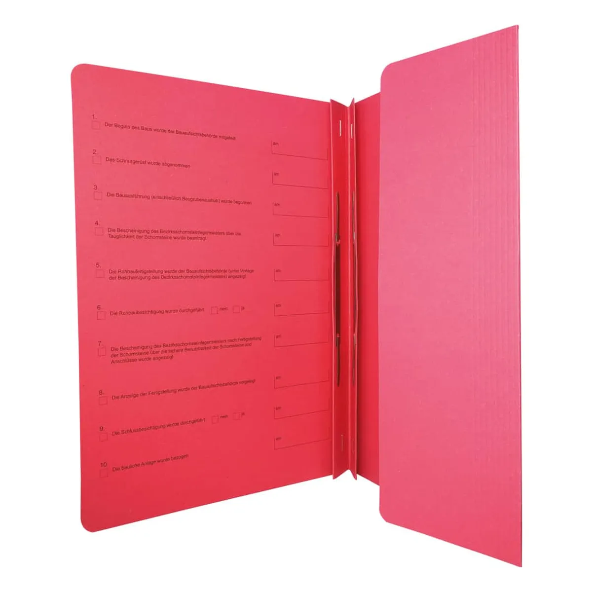 RNK Verlag Bauplanhefter - für Bauantragsverfahren, Pack à 3 Stück