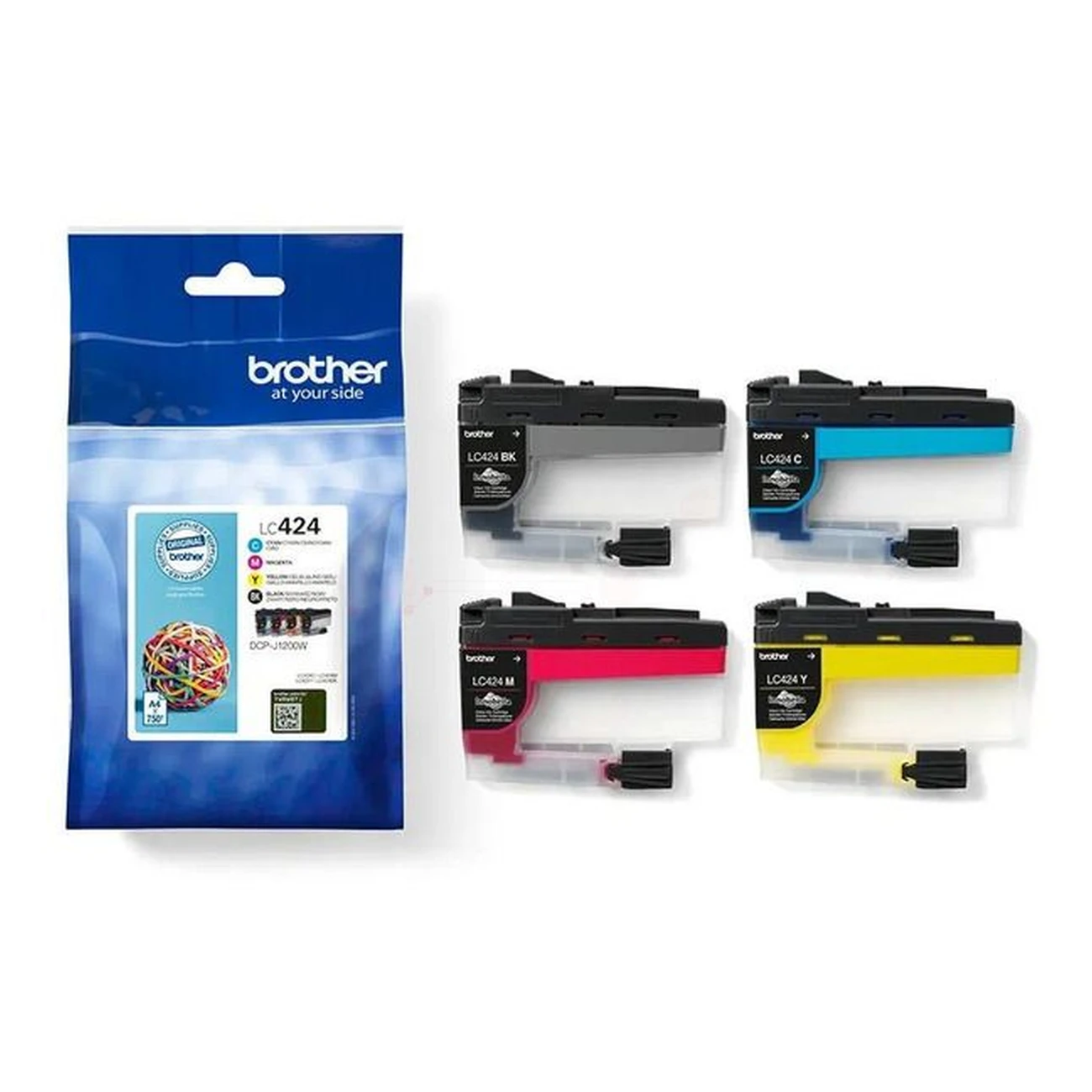 Druckerpatronen MultiPack Brother LC-424VAL 3.000 Seiten