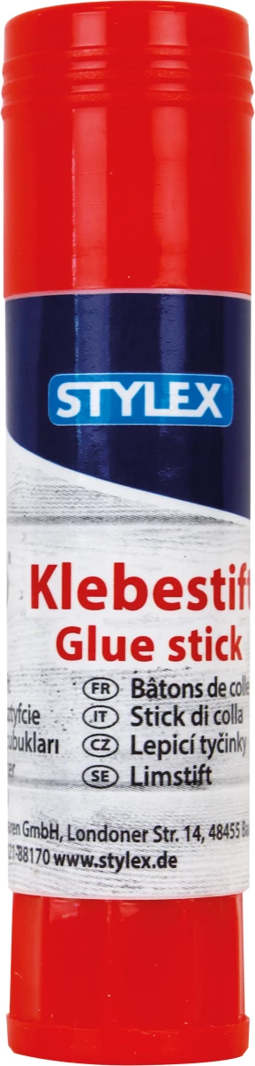 Stylex Klebestifte, Paste, 8 g, 3er Packung