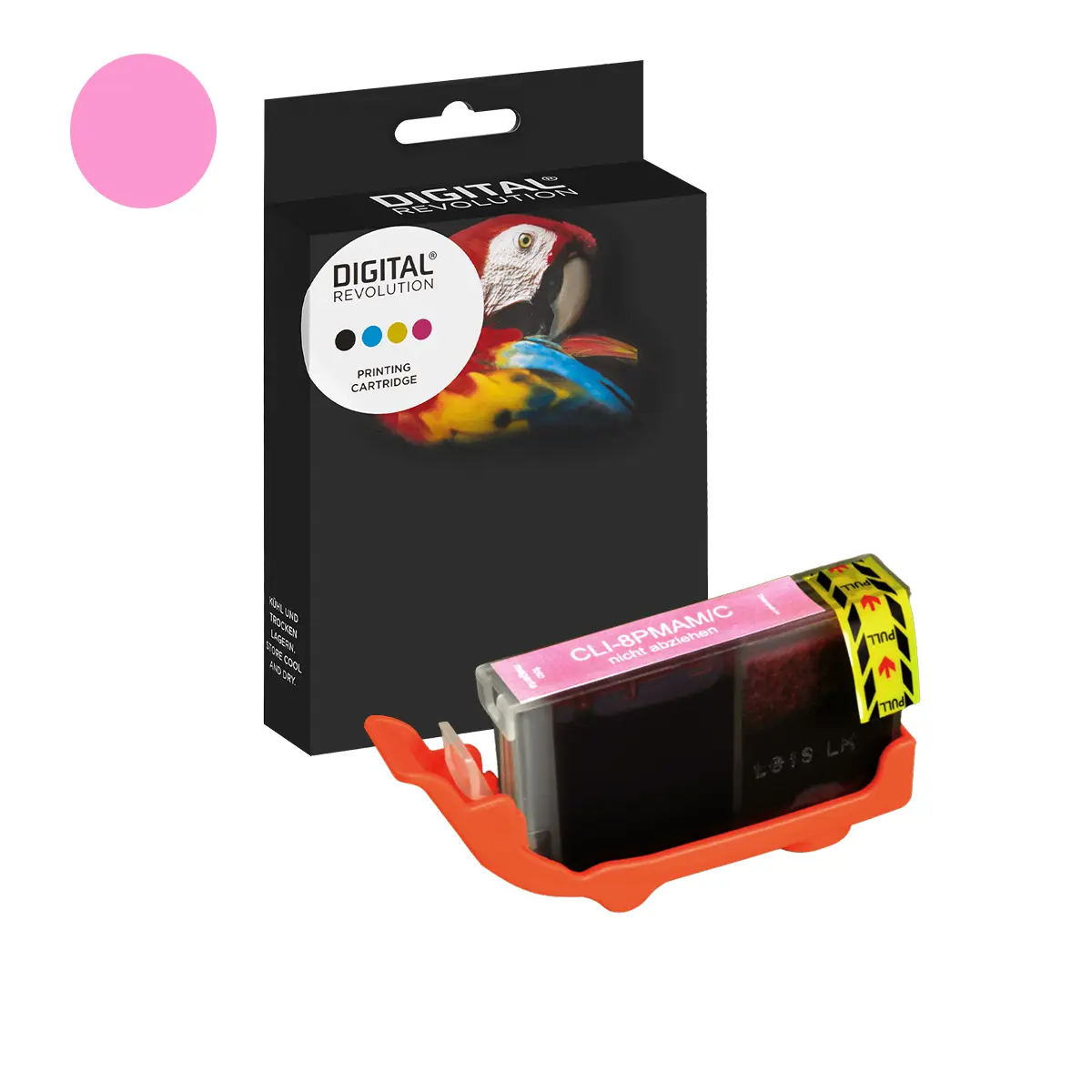 Canon CLI-8 PM - alternative Patrone 'foto magenta' 14 ml | 5.820 Seiten - Digital Revolution