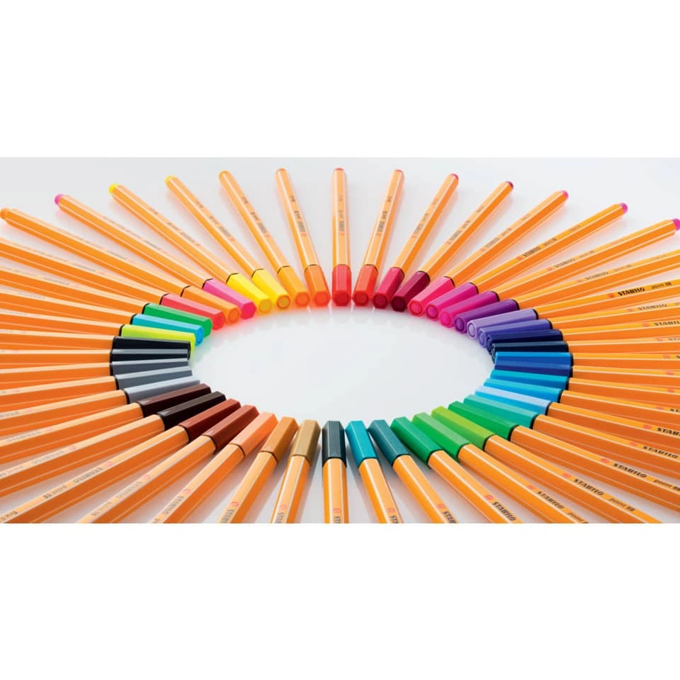 Fineliner - point 88 - mittelgrau Fineliner - point 88 - mittelgrau