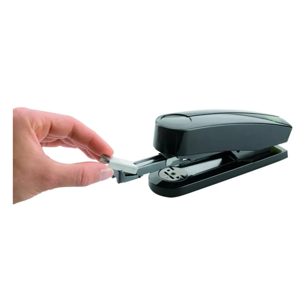 Novus Heftgerät B4 re+new - 40 Blatt, schwarz, inkl. 200 Klammern