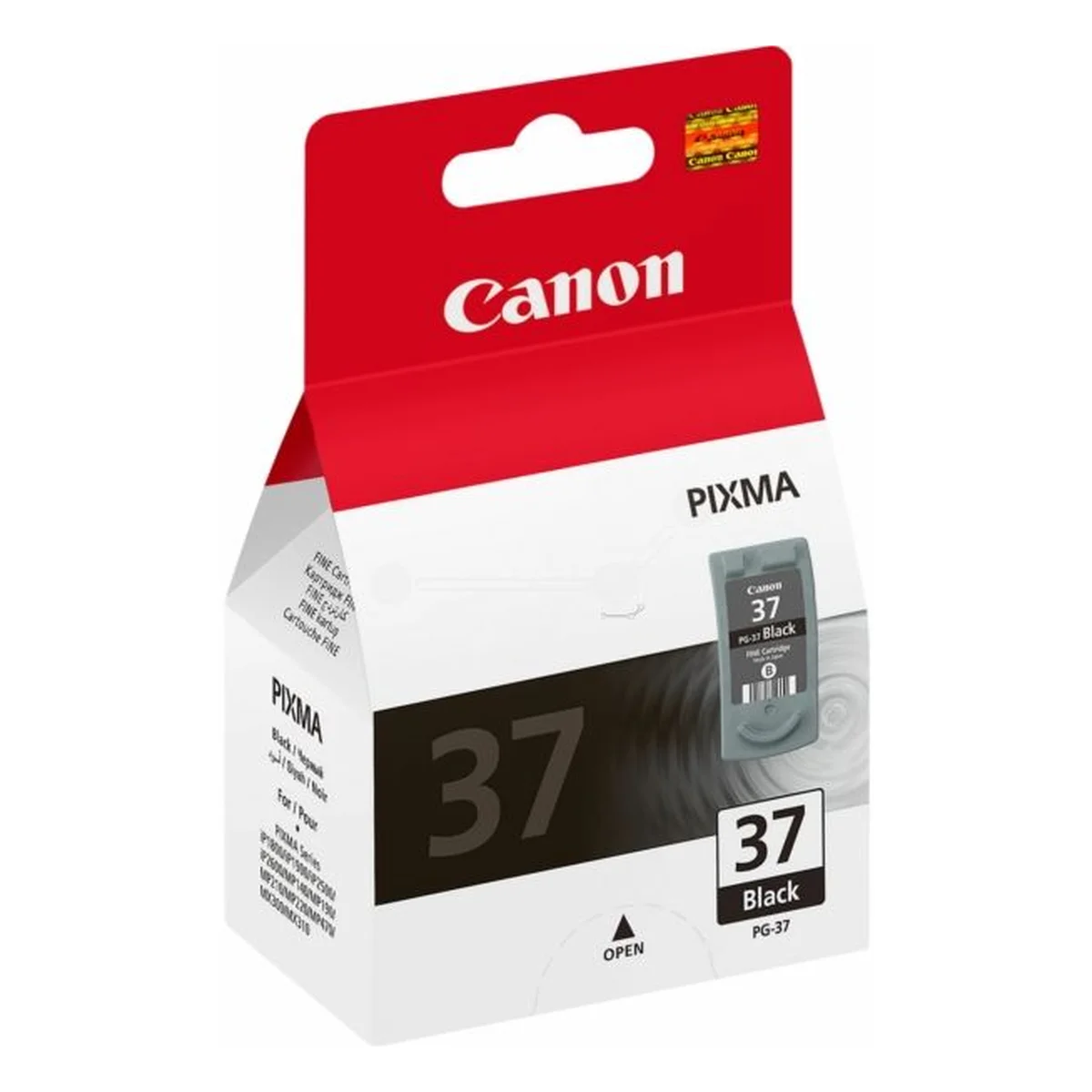 Druckerpatrone Canon PG-37 schwarz 11 ml | 219 Seiten (2145B001)