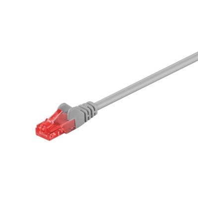 Goobay Patchkabel CAT6 U/UTP grau 10m