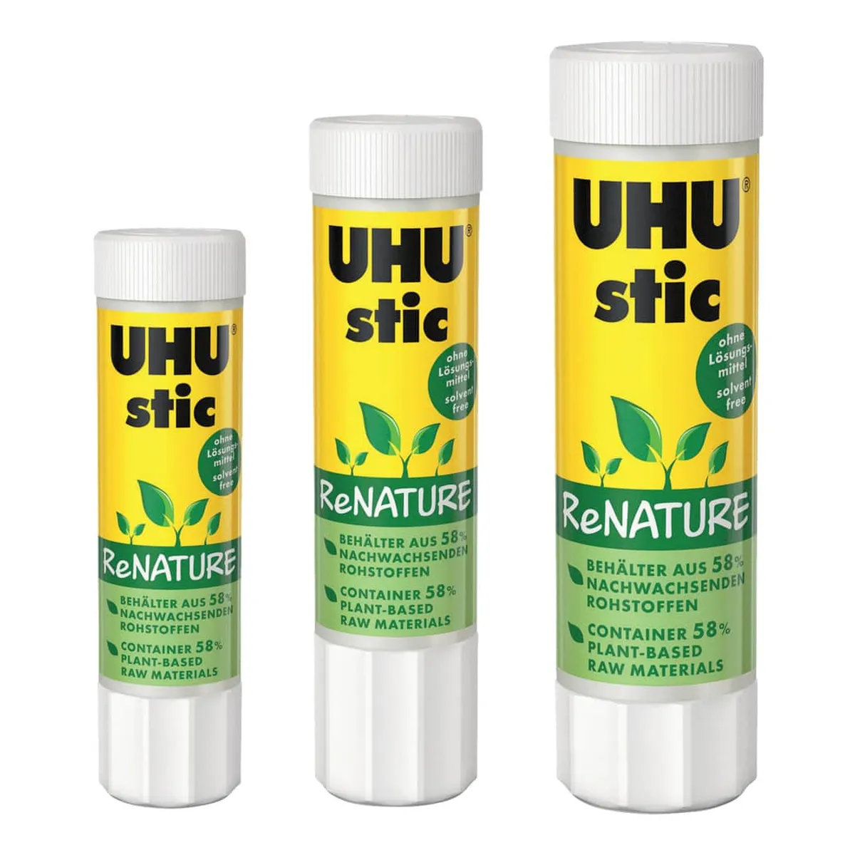 UHU stic ReNATURE Klebestift ohne Lösungsmittel 8,2 g