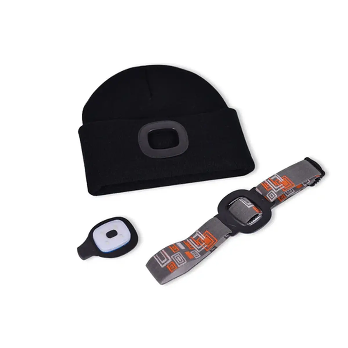 Light´n Cap Mütze mit LED schwarz