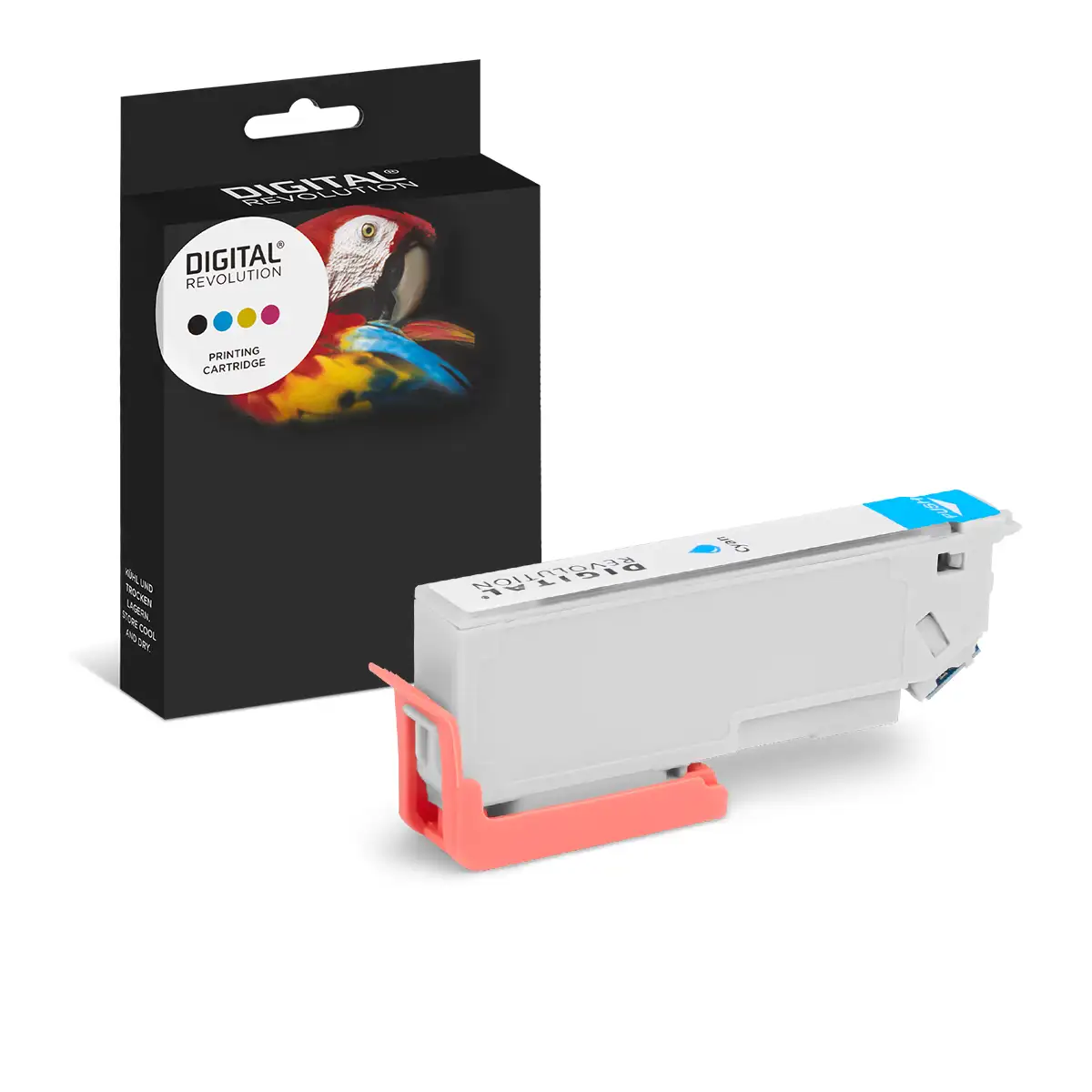 Epson 26 - alternative Patrone 'cyan' 12,4 ml -Digital Revolution