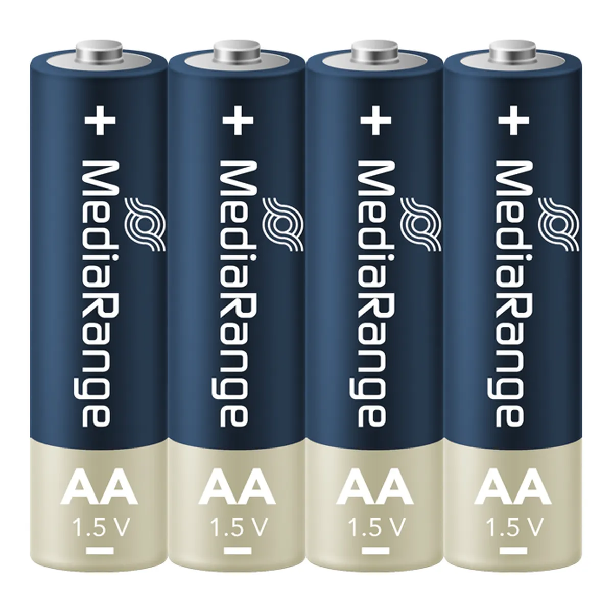 MediaRange Batterien 'Mignon AA | FR6', 1,5V, 4 Stück