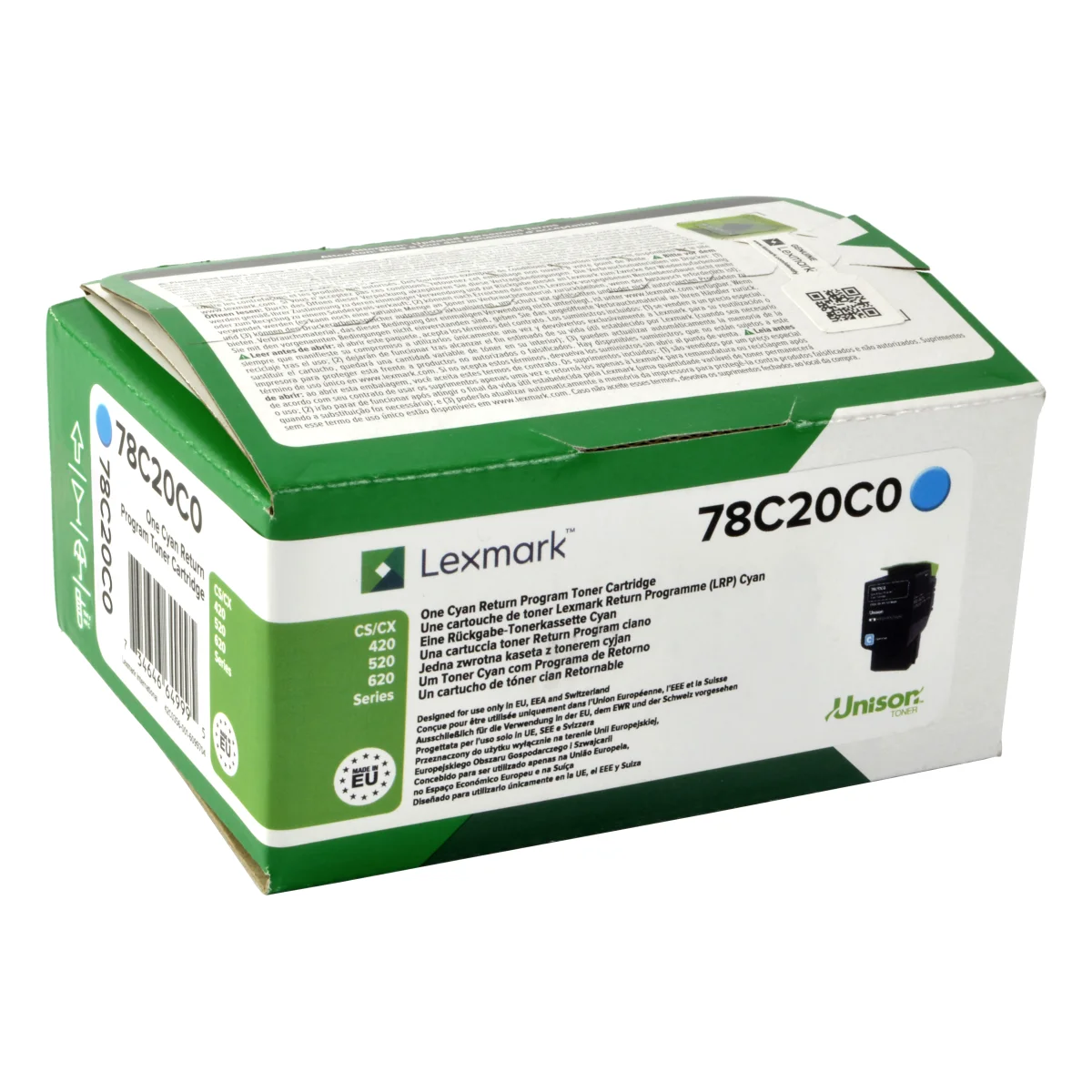 Lexmark Toner 78C20C0 cyan