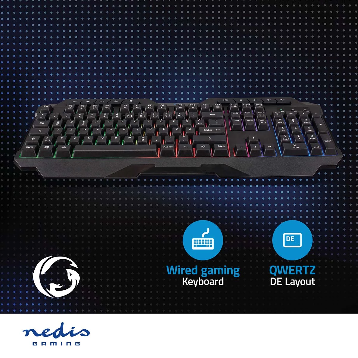 Wired Gaming Keyboard