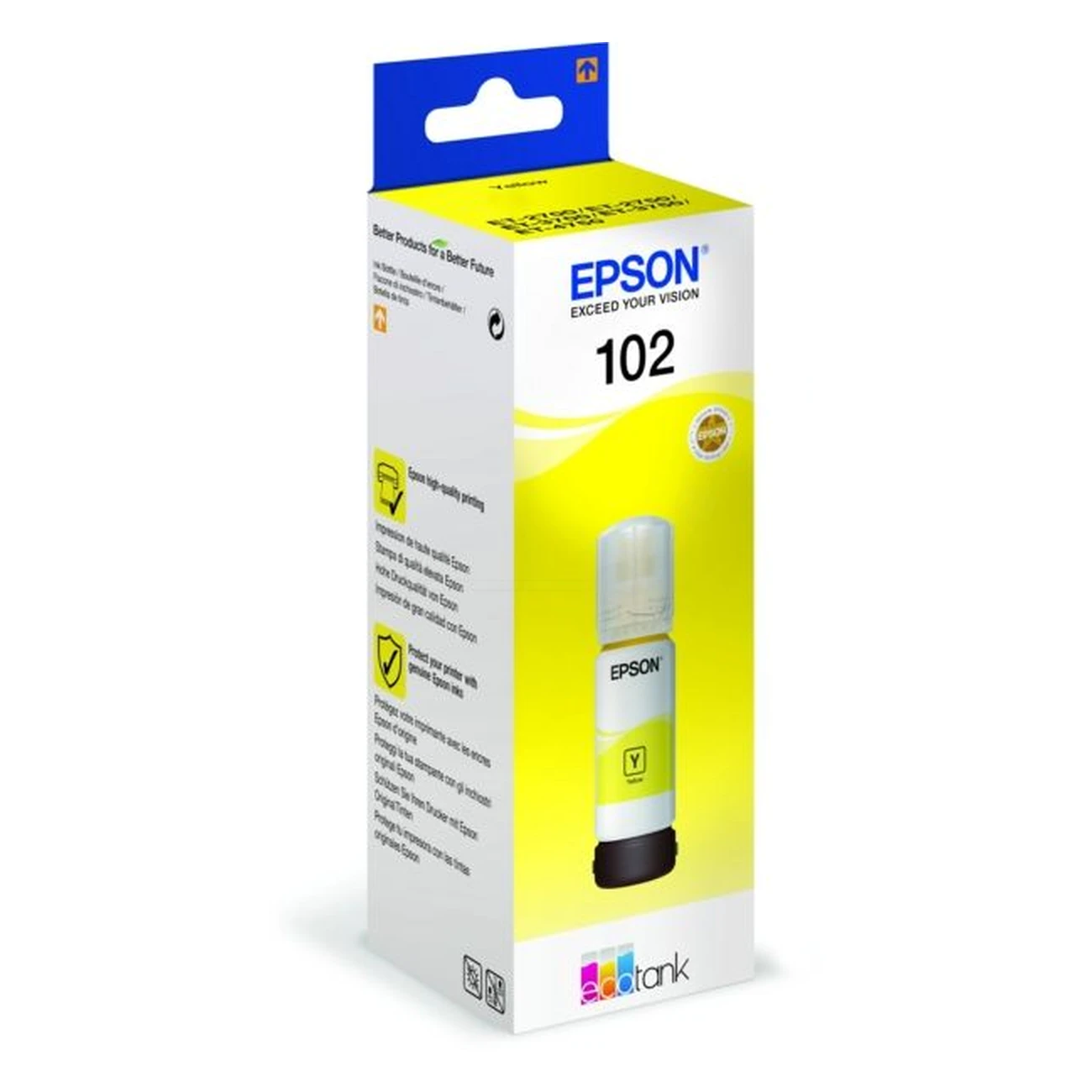Druckertinte Epson 102 gelb 70 ml | 6.000 Seiten (C13T03R440)