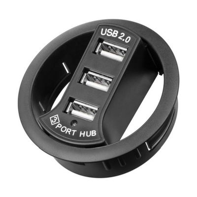 3-fach USB 2.0 Hi-Speed Einbau-HUB/Verteiler