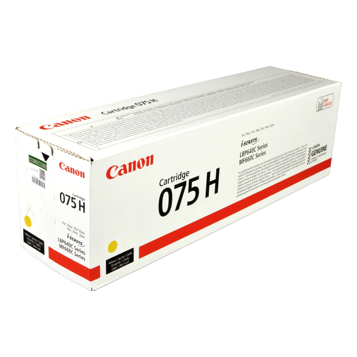 Canon 075H Toner gelb 2.500 Seiten (6366C002)