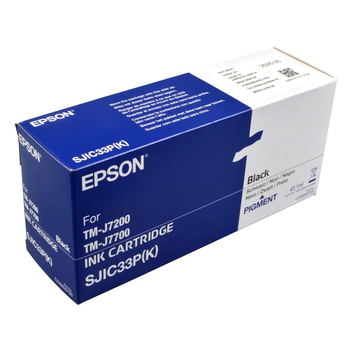 Epson SJI-C-33-PK Druckerpatrone schwarz 43,1 ml (C33S020700)