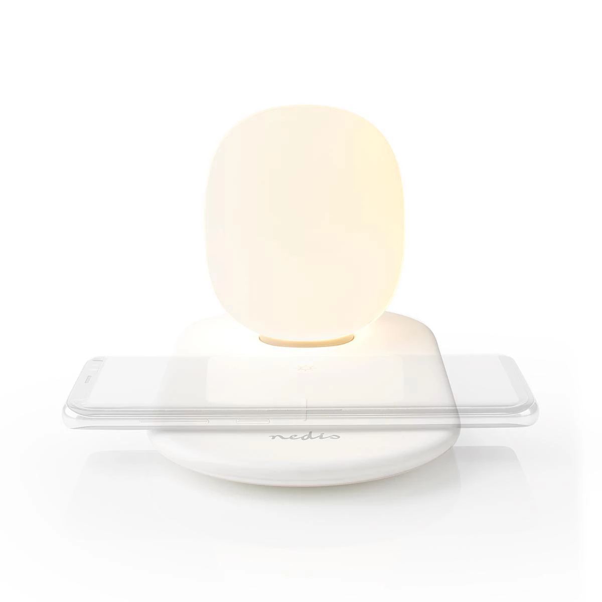 LED-Lampe mit Wireless-Ladegerät