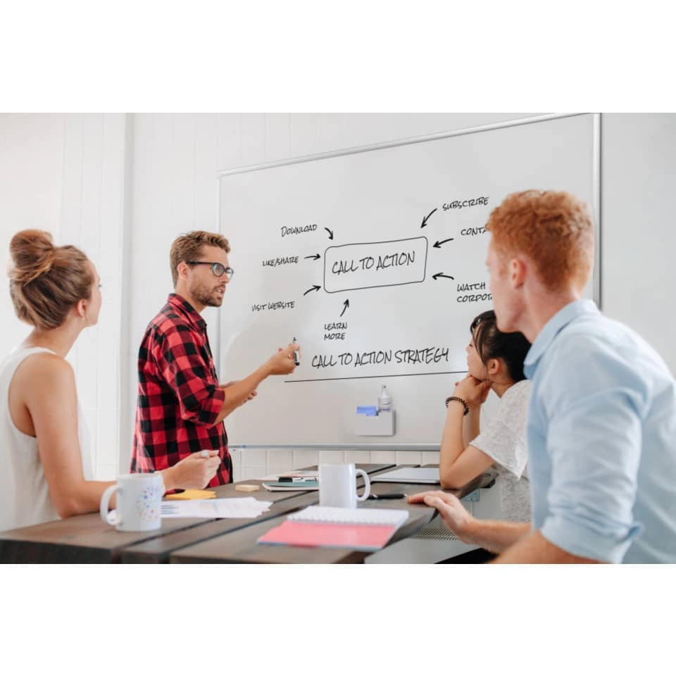 LEGAMASTER Whiteboard Zubehörhalter - 158 x 98 x 69 mm, magnetisch, weiß