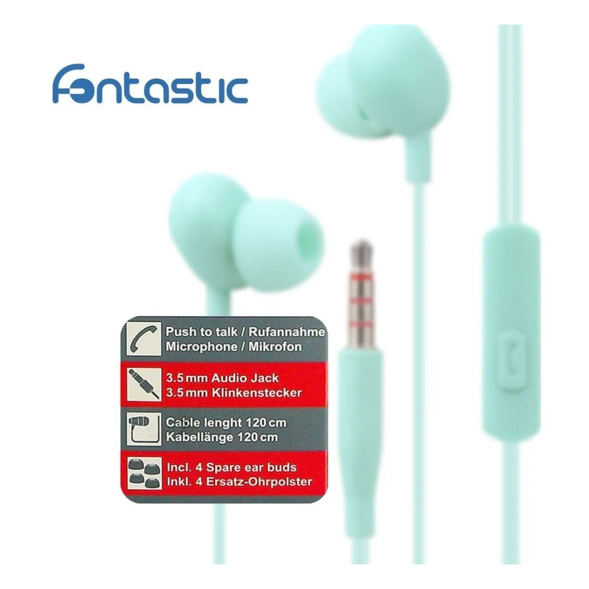 Fontastic Essential In-Ear Stereo-Headset Beans