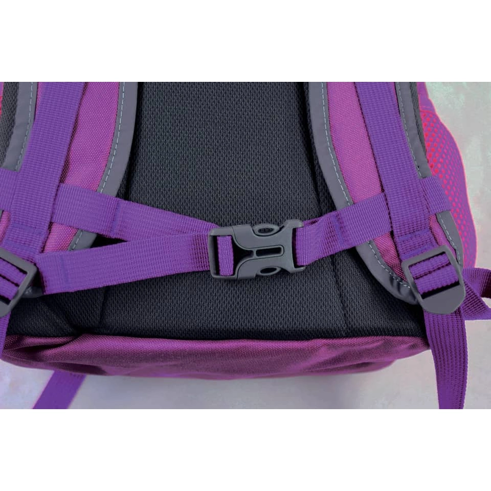DONAU Kinderrucksack Freizeit violett - 26 x 36 x 12 cm